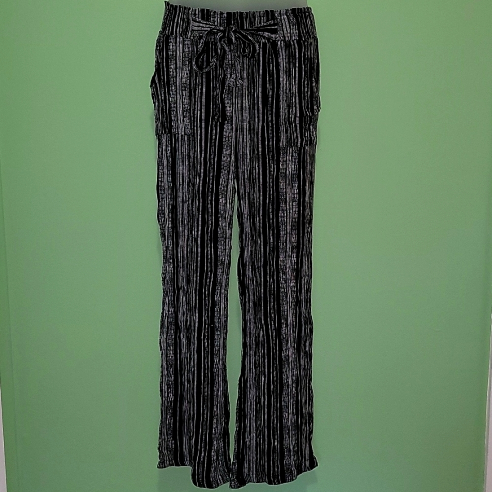 Joe Benbasset Black and White Boho Pants